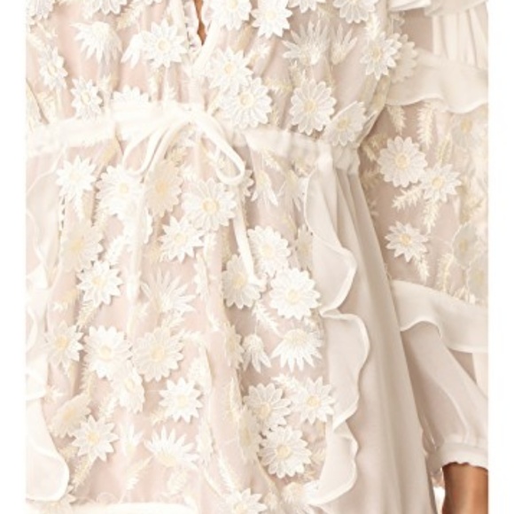 For Love and Lemons White Carolina Dress, Size S - Picture 2 of 7